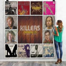 The Killers Singles Quilt Blanket 02 and Home Decor