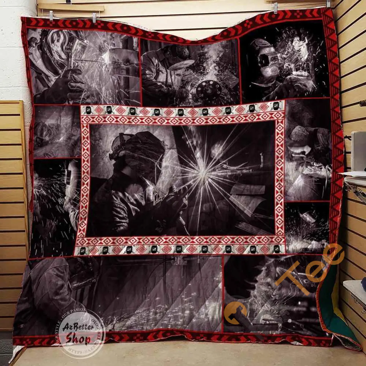 The King Of Welder Blanket TH1707 Quilt and Home Decor