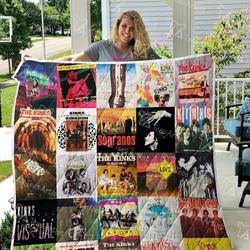The Kinks Band Quilt Blanket 01270 and Home Decor