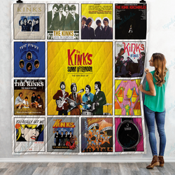 The Kinks Complication Albums Quilt Blanket For Fans Ver 13 and Home Decor