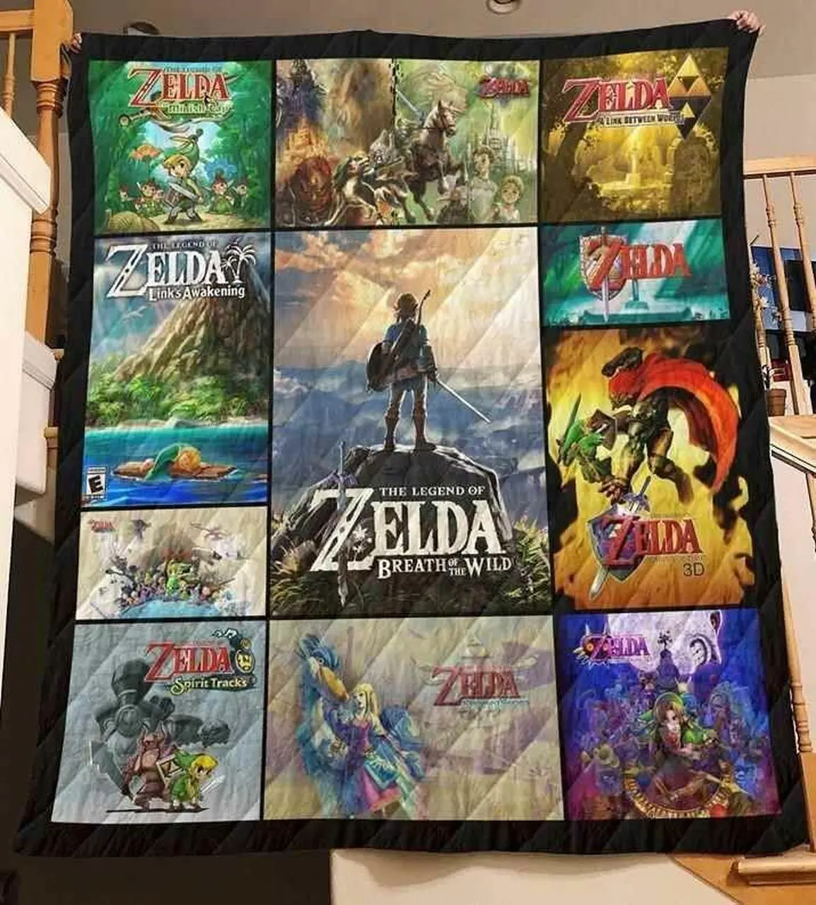 The Legend Of Zelda Blanket Th1507 Quilt and Home Decor