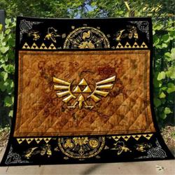 The Legend Of Zelda Quilt Blanket and Home Decor