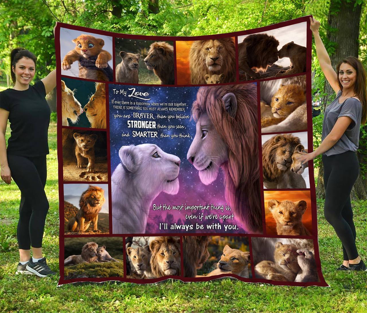 The Lion Khing Vr6 H89 - Quilt and Home Decor