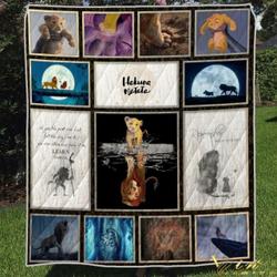 The Lion King Hakuna Matata Remember Who You Are Quilt Blanket and Home Decor