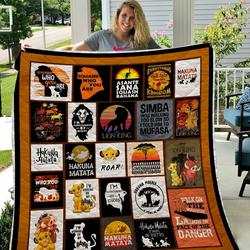The Lion King Quilt Blanket T2  Quilt and Home Decor