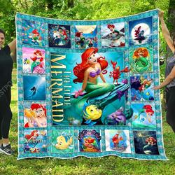 The Little Mermaid H89 - Quilt and Home Decor