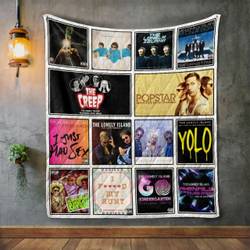 The Lonely Island Quilt Blanket and Home Decor