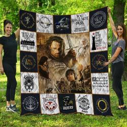 The Lord Of The Rings Quilt Blanket and Home Decor
