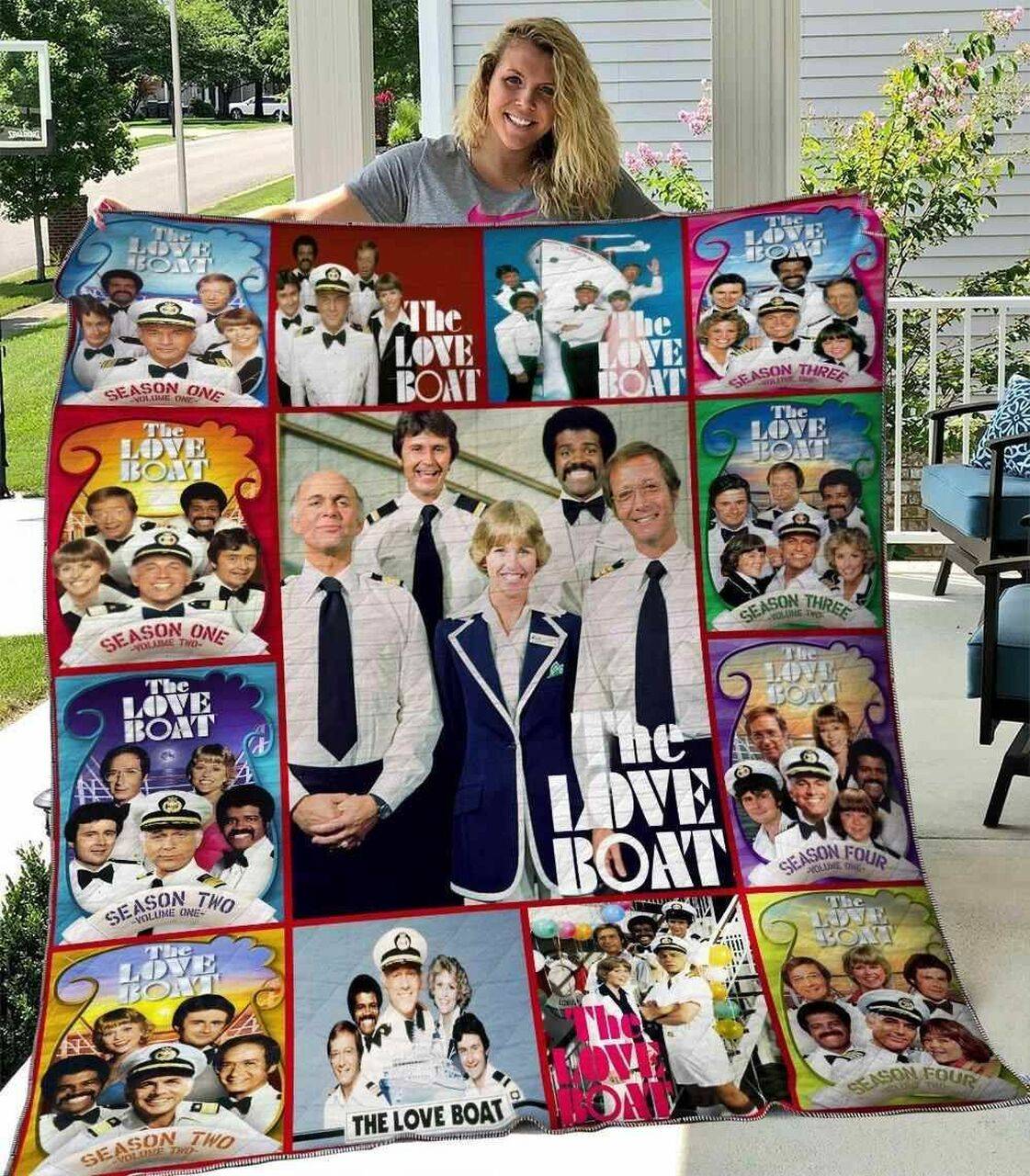 The Love Boat Blanket Th1607 Quilt and Home Decor