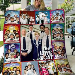 The Love Boat Quilt Blanket Th1607 and Home Decor