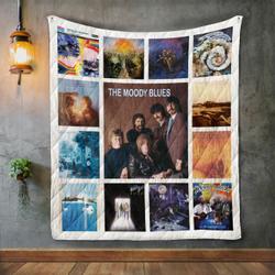 The Moody Blues Album Covers Quilt Blanket and Home Decor