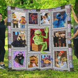 The Muppet Show Character Quilt Blanket Quilt Blanket and Home Decor