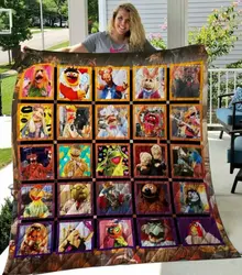 The Muppets Quilt Blanket M040625  Quilt and Home Decor