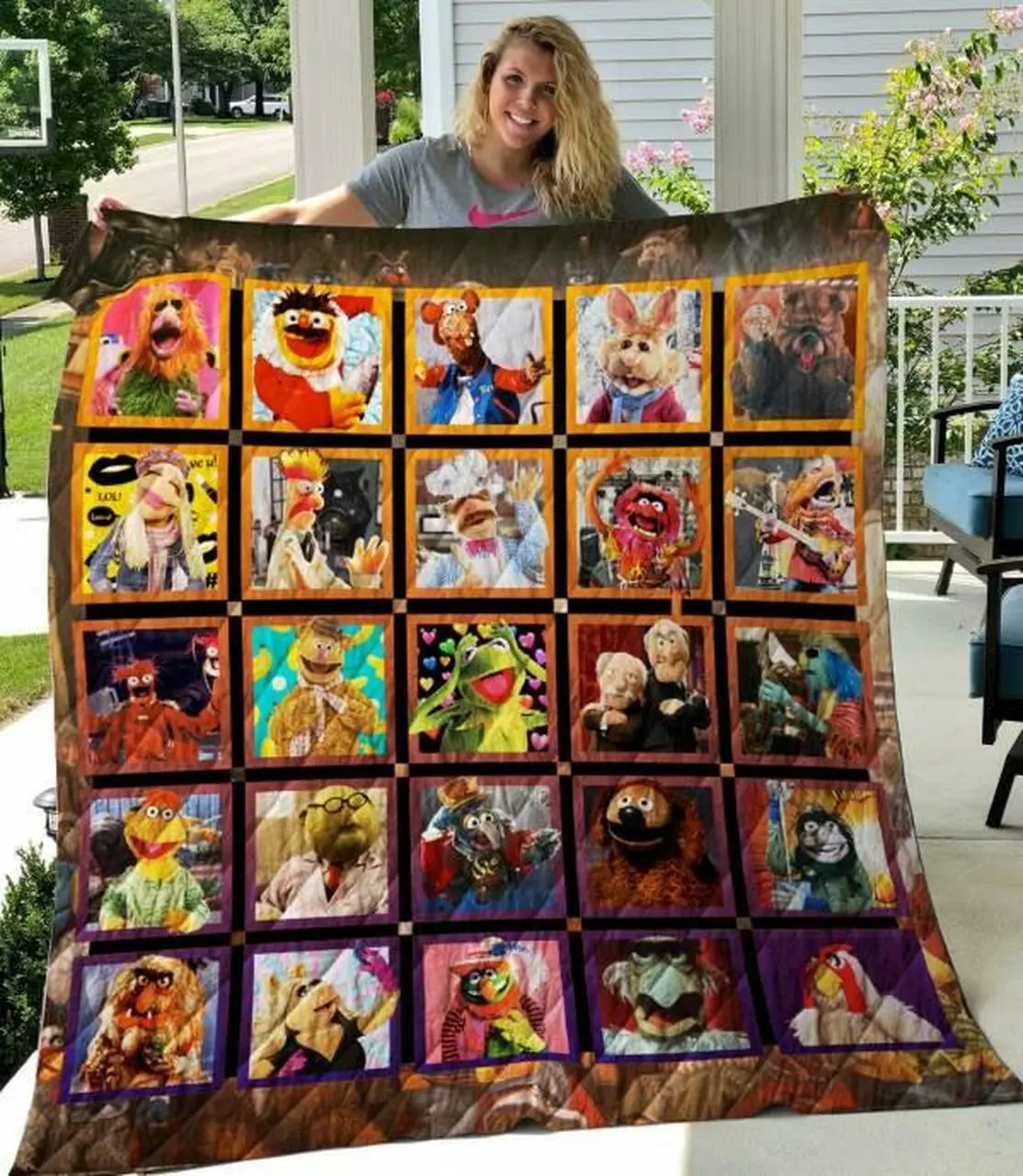The Muppets Quilt Blanket M11066 Quilt and Home Decor