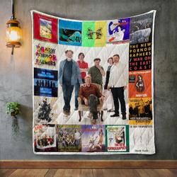 The New Pornographers Album Covers Quilt Blanket and Home Decor