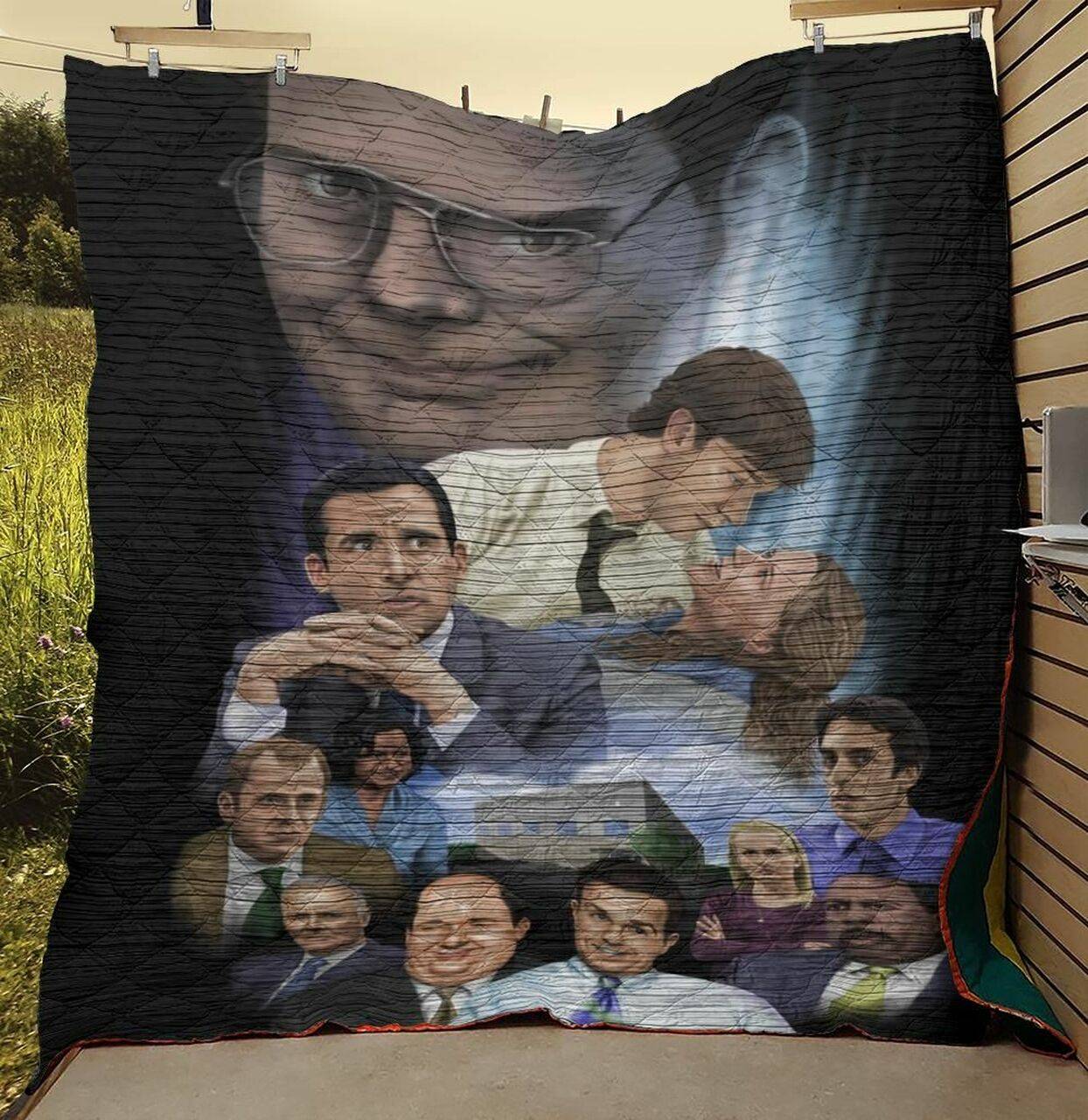 The Office Funny Images Quilt Blanket and Home Decor
