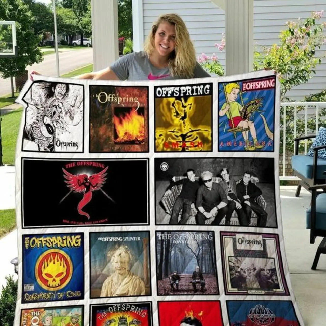 The Offspring 3D Personalized Customized Quilt Blanket 5 and Home Decor
