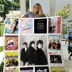 The Outfield 3D Personalized Customized Quilt Blanket 14 and Home Decor
