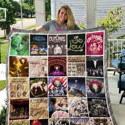 The Outlaws Cover Poster Quilt 2 and Home Decor