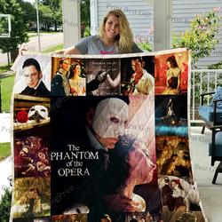 The Phantom Of The Opera Poster Quilt Blanket and Home Decor