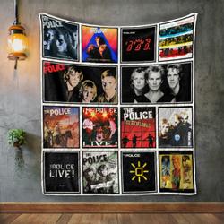 The Police Album Covers Quilt Blanket and Home Decor