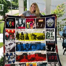 The Police Albums Cover Poster Quilt 2 and Home Decor