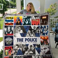 The Police Albums Cover Poster Quilt Blanket and Home Decor