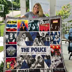The Police Albums Cover Poster Quilt and Home Decor