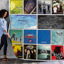 The Rasmus Singles Quilt Blanket Ver 14 and Home Decor