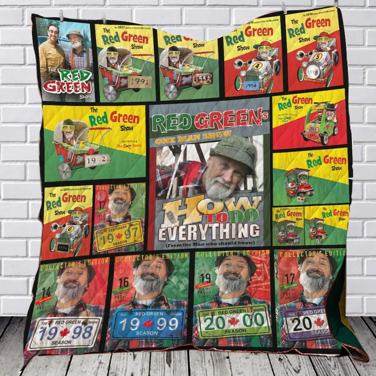The Red Green Show Quilt Blanket Bs1007 and Home Decor