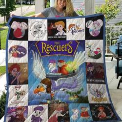 The Rescuers Quilt Blanket  Limited Quilt Blanket and Home Decor