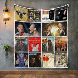 The Righteous Brothers Album Covers Quilt Blanket and Home Decor
