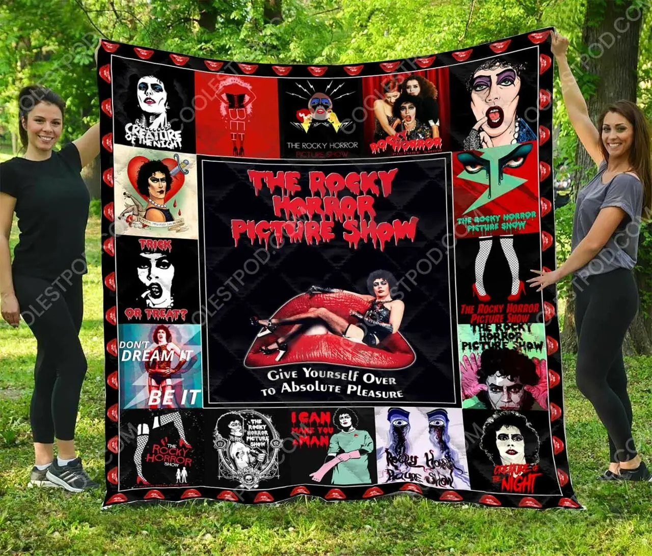 The Rocky Horror Picture Show Quilt Blanket and Home Decor