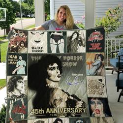 The Rocky Horror Picture Show Quilt Blanket Ver 1 and Home Decor