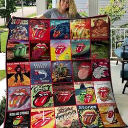 The Rolling Stone Blanket Th1507 Quilt and Home Decor