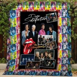 The Rolling Stones Quilt V4 and Home Decor