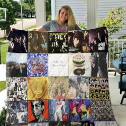 The Rolling Stones Style 2 Quilt Blanket and Home Decor
