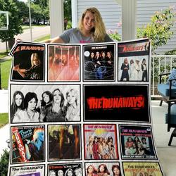 The Runaways Quilt Blanket and Home Decor