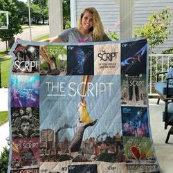 The Script Albums Quilt Blanket For Fans Ver 17 and Home Decor