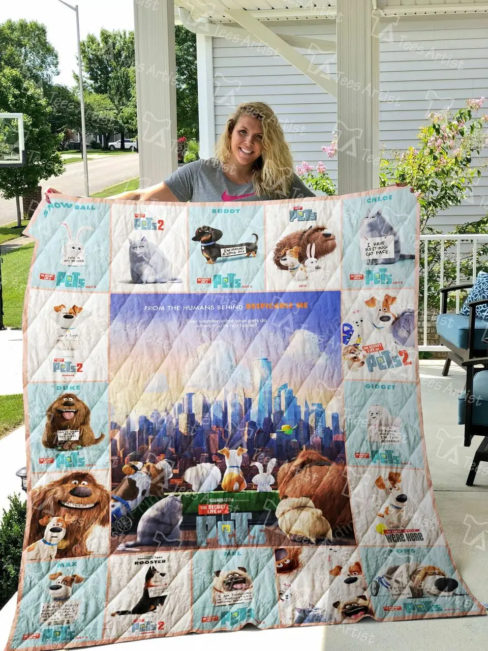 The Secret Life Of Pets Quilt Blanket and Home Decor