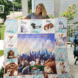 The Secret Life Of Pets Quilt Blanket and Home Decor