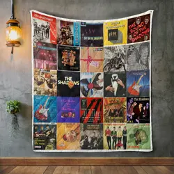 The Shadows Album Covers Quilt Blanket and Home Decor