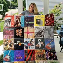 The Shadows Quilt Blanket and Home Decor