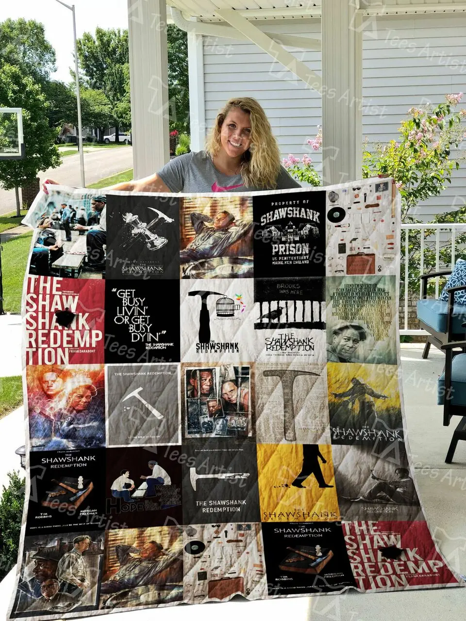 The Shawshank Redemption Quilt Blanket 0433 and Home Decor