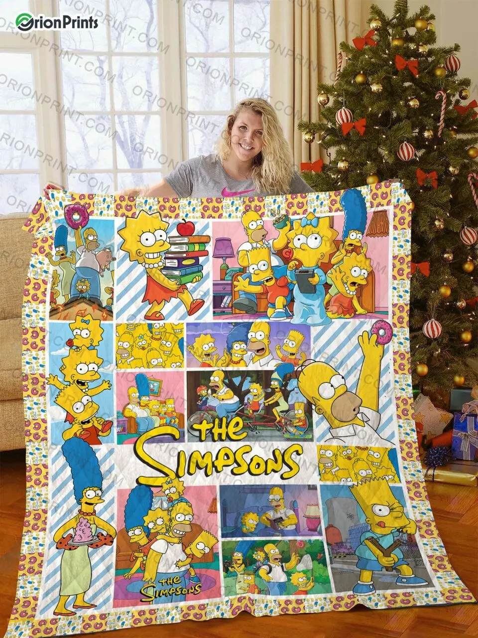 The Simpsons Quilt Blanket - New Arrive and Home Decor