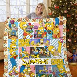 The Simpsons Quilt Blanket - New Arrive and Home Decor