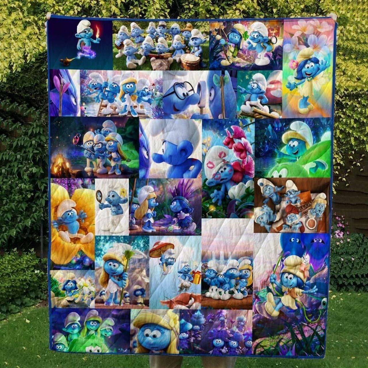 The Smurfs Customize Quilt Blanket and Home Decor