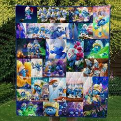 The Smurfs Customize Quilt Blanket and Home Decor