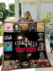 The Sopranos Poster Quilt and Home Decor