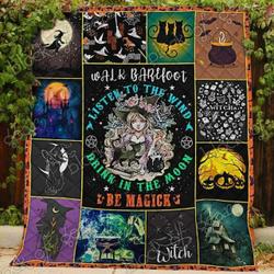 The Soul Of A Witch Blanket Kc1807 Quilt and Home Decor